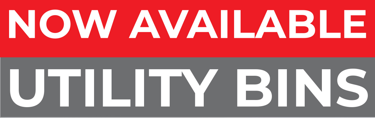 Now Available Utility Bins