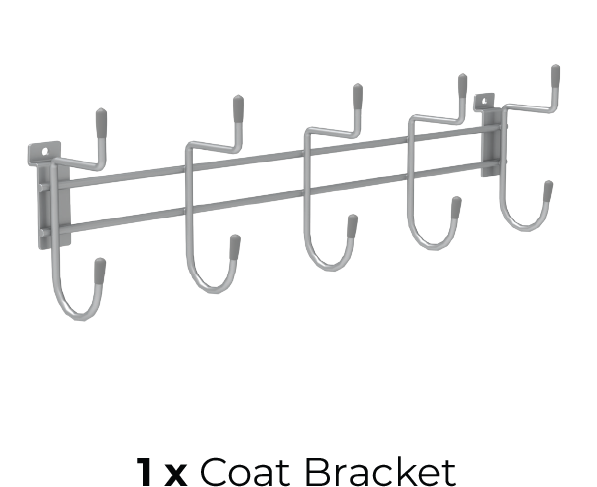 1 x coat bracket