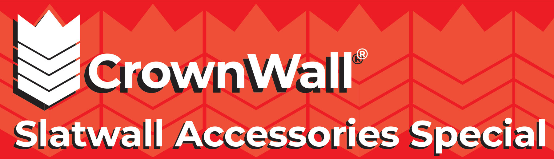 CrownWall Slatwall Accessories Special
