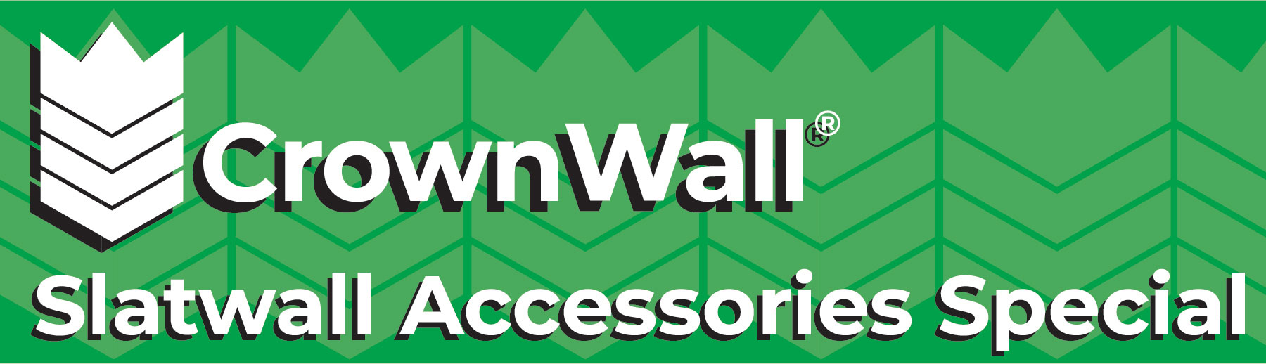 CrownWall Slatwall Accessories Special