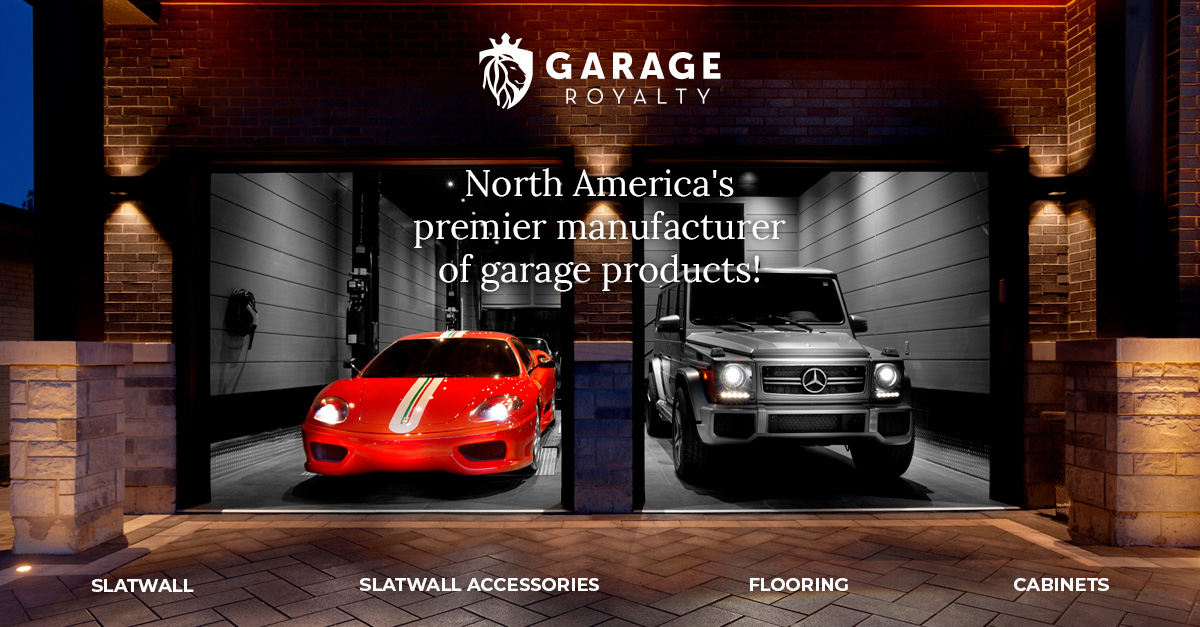 Crownwall Slatwall Garage Royalty - Garage Slatwall Accessories Canada Crownwall Slatwall Garage Royalty - Garage Slatwall Accessories Canada