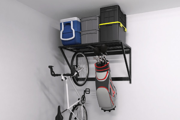 Wall Rack. CW-WALLRK. The CrownWall® Wall Rack is the perfect solution for maximizing storage by mounting to the wall. When properly anchored to a wall, this unit is capable of a 600 lbs weight capacity! Multiple units can be connected together as well to create continuous storage.