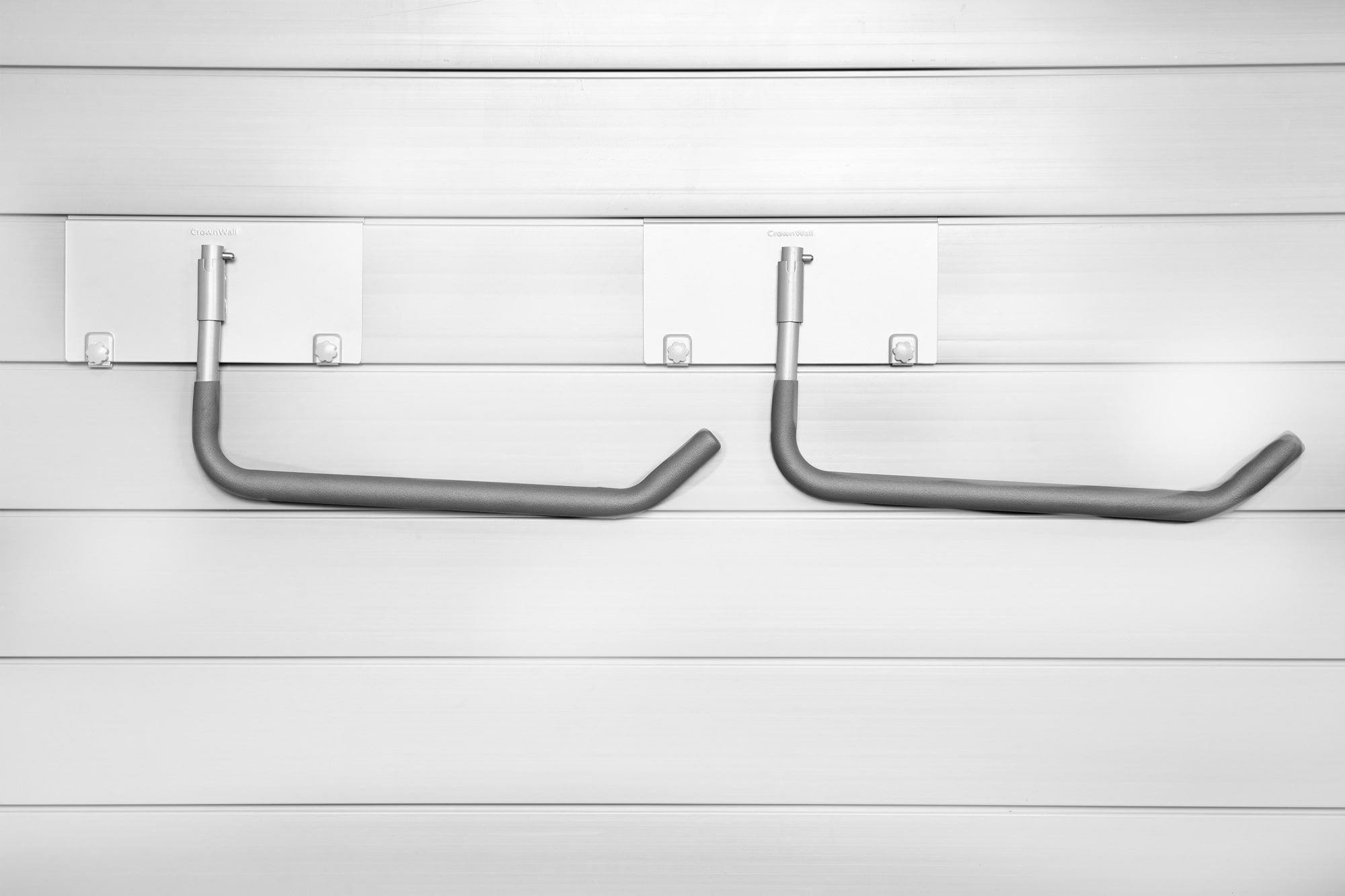 Locking Big J Kayak Hooks (1 Pair) CrownWall Accessories Garage Royalty